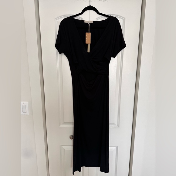 Monk & Lou Jenna Dress, black size L - Picture 2 of 3
